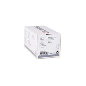 KRUUSE PD-X Suture, USP 0, 70 cm, needle: 36 mm, reverse cutting, ½ circle, 18/pk KRUUSE PD-X Suture, USP 0, 70 cm, needle: 36 mm, reverse cutting, ½ circle, 18/pk