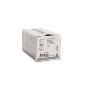 KRUUSE PD-X Suture, USP 5-0, 45 cm, purple, 13 mm, micro point spatula needle, 3/8 C, RC, 18/pk KRUUSE PD-X Suture, USP 5-0, 45 cm, purple, 13 mm, micro point spatula needle, 3/8 C, RC, 18/pk