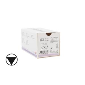 KRUUSE Sacryl Suture, USP 0, 70 cm, 36 mm, ½C, RB tapercut needle, 18/pk KRUUSE Sacryl Suture, USP 0, 70 cm, 36 mm, ½C, RB tapercut needle, 18/pk