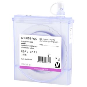 KRUUSE PGA Suture, USP 0, 15 m KRUUSE PGA Suture, USP 0, 15 m
