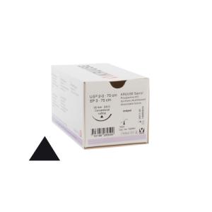 KRUUSE Sacryl Suture, USP 2-0, 70 cm, undyed, 26 mm, 3/8 C, CC, 18/pk KRUUSE Sacryl Suture, USP 2-0, 70 cm, undyed, 26 mm, 3/8 C, CC, 18/pk