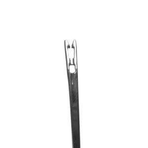 KRUUSE Suture Needle, spring eye, 3/8 circle, reverse cutting, 89 mm, 10/pk KRUUSE Suture Needle, spring eye, 3/8 circle, reverse cutting, 89 mm, 10/pk
