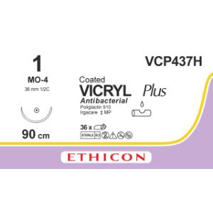 Vicryl Plus, 0, CP-1 needle, 70 cm, 36/pk
Vicryl Plus, 0, CP-1 needle, 70 cm, 36/pk