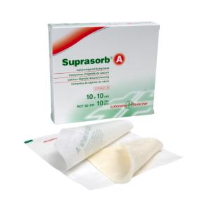 Calcium Alginat Suprasorb A, Kompres, 10 x 20 cm, 10 stk. Calcium Alginat Suprasorb A, Kompres, 10 x 20 cm, 10 stk.