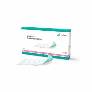 Sorbact Super Absorbent, 10 x 10 cm, 10 stk. Sorbact Super Absorbent, 10 x 10 cm, 10 stk.