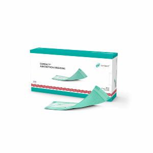 Sorbact Absorptionsforbinding, steril, 10 x 10 cm, 10 stk. Sorbact Absorptionsforbinding, steril, 10 x 10 cm, 10 stk.