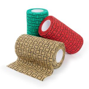 KRUUSE SafeVet® Bandage, 10 cm x 4,5 m, mix af 3 farver, 10 stk. KRUUSE SafeVet® Bandage, 10 cm x 4,5 m, mix af 3 farver, 10 stk.