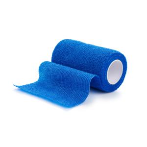 KRUUSE Vet-Flex, Blue, 10 cm x 4.5 m, 10/pk KRUUSE Vet-Flex, Blue, 10 cm x 4.5 m, 10/pk