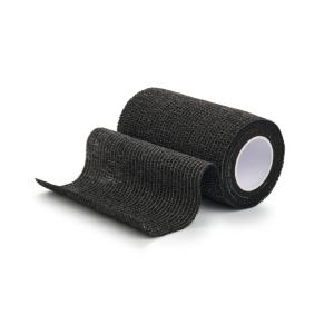 KRUUSE Vet-Flex, Black, 10 cm x 4.5 m, 10/pk KRUUSE Vet-Flex, Black, 10 cm x 4.5 m, 10/pk