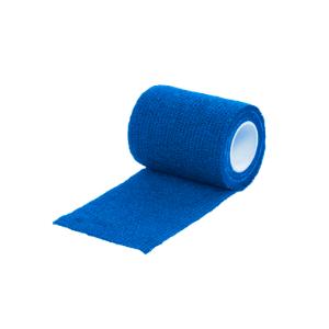 KRUUSE Vet-Flex, Blue, 5 cm x 4.5 m, 10/pk KRUUSE Vet-Flex, Blue, 5 cm x 4.5 m, 10/pk