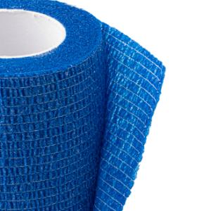 KRUUSE Vet-Flex, Blue, 7.5 cm x 4.5 m, 10/pk KRUUSE Vet-Flex, Blue, 7.5 cm x 4.5 m, 10/pk