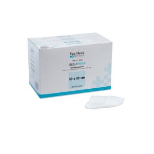 Sterile Kompresser, 10 x 10 cm, sælges kun i colli á 8 stk. Sterile Kompresser, 10 x 10 cm, sælges kun i colli á 8 stk.