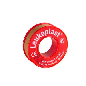 Leukoplast, 2,5 cm x 5 m, 12 stk. Leukoplast, 2,5 cm x 5 m, 12 stk.