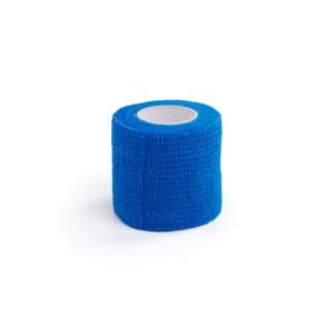 KRUUSE Cohesive Flex Bandage, 5 cm x 4.5 m, blue, one layer, 36/pk
KRUUSE Cohesive Flex Bandage, 5 cm x 4.5 m, blue, one layer, 36/pk
