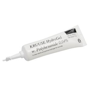 KRUUSE HydroGel m. Polyhexanide 0.04%, steril, 15 g x 10/pk KRUUSE HydroGel m. Polyhexanide 0.04%, steril, 15 g x 10/pk