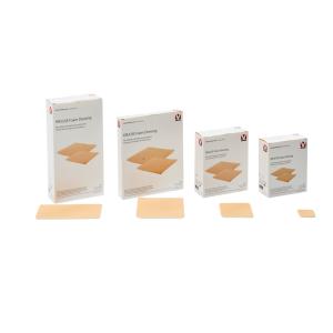 KRUUSE Foam Dressing, sterile, 10 x 10 cm, 10/pk KRUUSE Foam Dressing, sterile, 10 x 10 cm, 10/pk