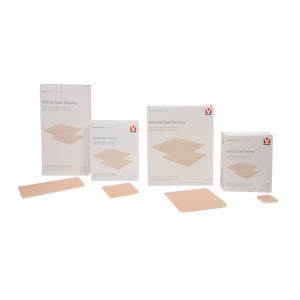 KRUUSE Foam Dressing, sterile, 15 x 15 cm, 5/pk KRUUSE Foam Dressing, sterile, 15 x 15 cm, 5/pk