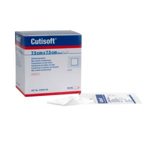 Leucoplast Kompres, steril, 7,5 x 7,5 cm, 50 brev á 2 stk. Leucoplast Kompres, steril, 7,5 x 7,5 cm, 50 brev á 2 stk.