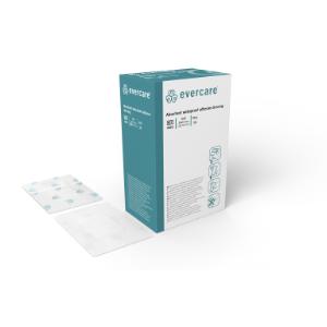 Evercare absorberende forbinding, 10x15cm m klæb brusetæt, 5 Evercare absorberende forbinding, 10x15cm m klæb brusetæt, 5
