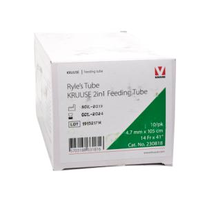 KRUUSE 2in1 Feeding Tube, 4.7 mm x 105 cm, 14 Fr x 41", 10/pk KRUUSE 2in1 Feeding Tube, 4.7 mm x 105 cm, 14 Fr x 41", 10/pk