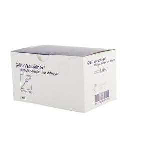 BD Vacutainer Adaptor, Luer Lock, 100/pk BD Vacutainer Adaptor, Luer Lock, 100/pk