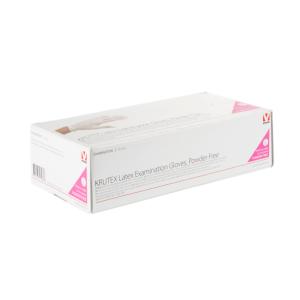 KRUTEX Undersøgelseshandsker, latex PF, L, 100 stk. KRUTEX Undersøgelseshandsker, latex PF, L, 100 stk.