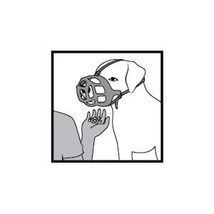 BUSTER Extreme dog muzzle, size 1 BUSTER Extreme dog muzzle, size 1
