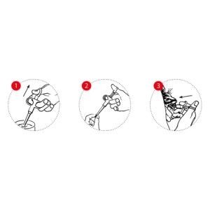 KRUUSE Tablet Introducer Safety Soft Tip, 1/pk KRUUSE Tablet Introducer Safety Soft Tip, 1/pk