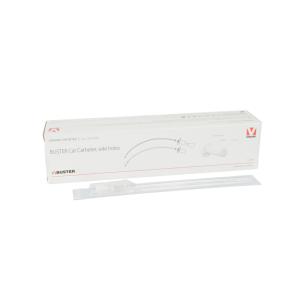 BUSTER Cat Catheter, 3 Fr x 5.1”, 1.0 x 130 mm, side holes, without stylet, sterile, 12/pk BUSTER Cat Catheter, 3 Fr x 5.1”, 1.0 x 130 mm, side holes, without stylet, sterile, 12/pk
