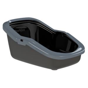 PeeWee EcoMinor cat tray, black/antracit grey PeeWee EcoMinor cat tray, black/antracit grey