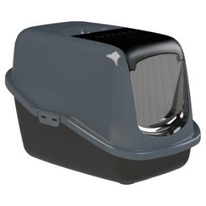 PeeWee EcoHûs cat toilet, black/antacrit grey PeeWee EcoHûs cat toilet, black/antacrit grey