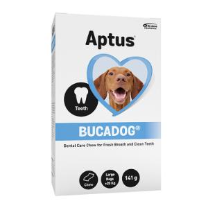 Aptus Bucadog tyggelapper, L, 8 stk. Aptus Bucadog tyggelapper, L, 8 stk.