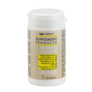 Diafarm Gærtabletter t/kat, m/kyllingesmag, 100 stk Diafarm Gærtabletter t/kat, m/kyllingesmag, 100 stk