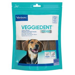 Virbac VeggieDent FR3SH, M, 350 g (10-30 kg) Virbac VeggieDent FR3SH, M, 350 g (10-30 kg)