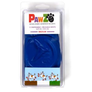 Pawz hundesko, M, 7,6 cm, blå, 12 stk. Pawz hundesko, M, 7,6 cm, blå, 12 stk.