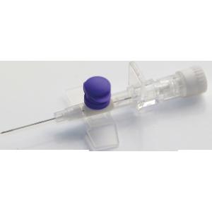CVET I.V. Kateter med Injektionsport og Vinger, G26, violet, 0,64 mm, 19 mm, 50 stk. CVET I.V. Kateter med Injektionsport og Vinger, G26, violet, 0,64 mm, 19 mm, 50 stk.