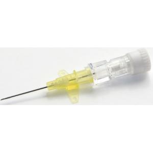 CVET I.V. Kateter uden Injektionsport, med vinger, lige, G24, 19 mm, gul, 50 stk. CVET I.V. Kateter uden Injektionsport, med vinger, lige, G24, 19 mm, gul, 50 stk.