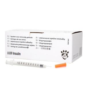 CVET ECO Eng. Insulinsprøjte, U100, 30 g x 12 mm, 1 ml, 100 stk. CVET ECO Eng. Insulinsprøjte, U100, 30 g x 12 mm, 1 ml, 100 stk.