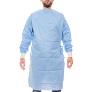 Surgical Gown, Blue - Large, sterile (45gsm SMMS)
Surgical Gown, Blue - Large, sterile (45gsm SMMS)