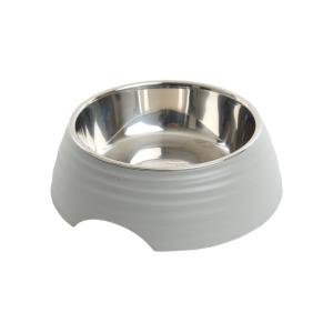 BUSTER Frosted Ripple Bowl, Matte Grey, L BUSTER Frosted Ripple Bowl, Matte Grey, L