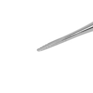 KRUUSE serrated luxator, 1 mm, stubby handle KRUUSE serrated luxator, 1 mm, stubby handle