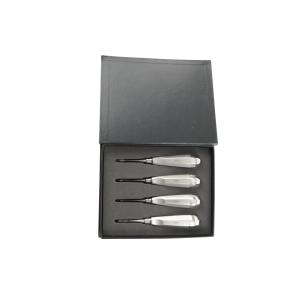 KRUUSE Elevator Set, winged, 1-4 mm, standard handle KRUUSE Elevator Set, winged, 1-4 mm, standard handle