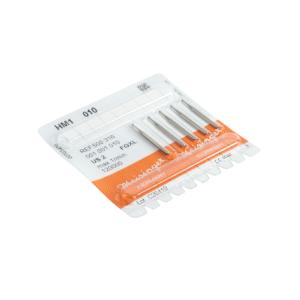 Bur, round, FG, 25 mm, size 010, 5/pk Bur, round, FG, 25 mm, size 010, 5/pk