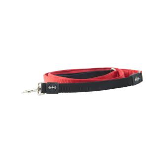 BUSTER Neoprene 180 cm Bungee Lead, Red/Red, L/XL, 25mm BUSTER Neoprene 180 cm Bungee Lead, Red/Red, L/XL, 25mm