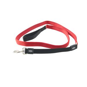 BUSTER Neoprene 180 cm Bungee Lead, Red/Red, L/XL, 25mm BUSTER Neoprene 180 cm Bungee Lead, Red/Red, L/XL, 25mm