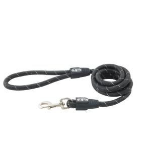 BUSTER Reflective Rope 180 cm Lead, Black, 13mm BUSTER Reflective Rope 180 cm Lead, Black, 13mm