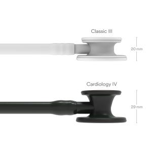 Littmann Cardiology IV™ Stethoscope, Black Finish Chestpiece, Black Tube, 27 inch (6163) Littmann Cardiology IV™ Stethoscope, Black Finish Chestpiece, Black Tube, 27 inch (6163)