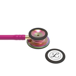 Littmann Classic III Stethoscope, Raspberry w/ Rainbow Chestpiece (5806) Littmann Classic III Stethoscope, Raspberry w/ Rainbow Chestpiece (5806)