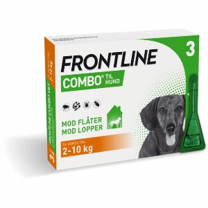 Frontline Combo 3x0,67ml til hund 2-10 kg Frontline Combo 3x0,67ml til hund 2-10 kg