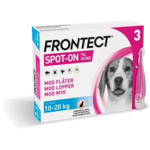 FRONTECT, 3 x 2 ml til hund 10-20 kg FRONTECT, 3 x 2 ml til hund 10-20 kg